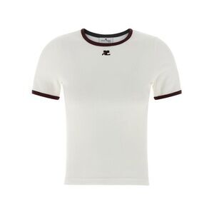 Courreges Women's Signature Contrast T-Shirt